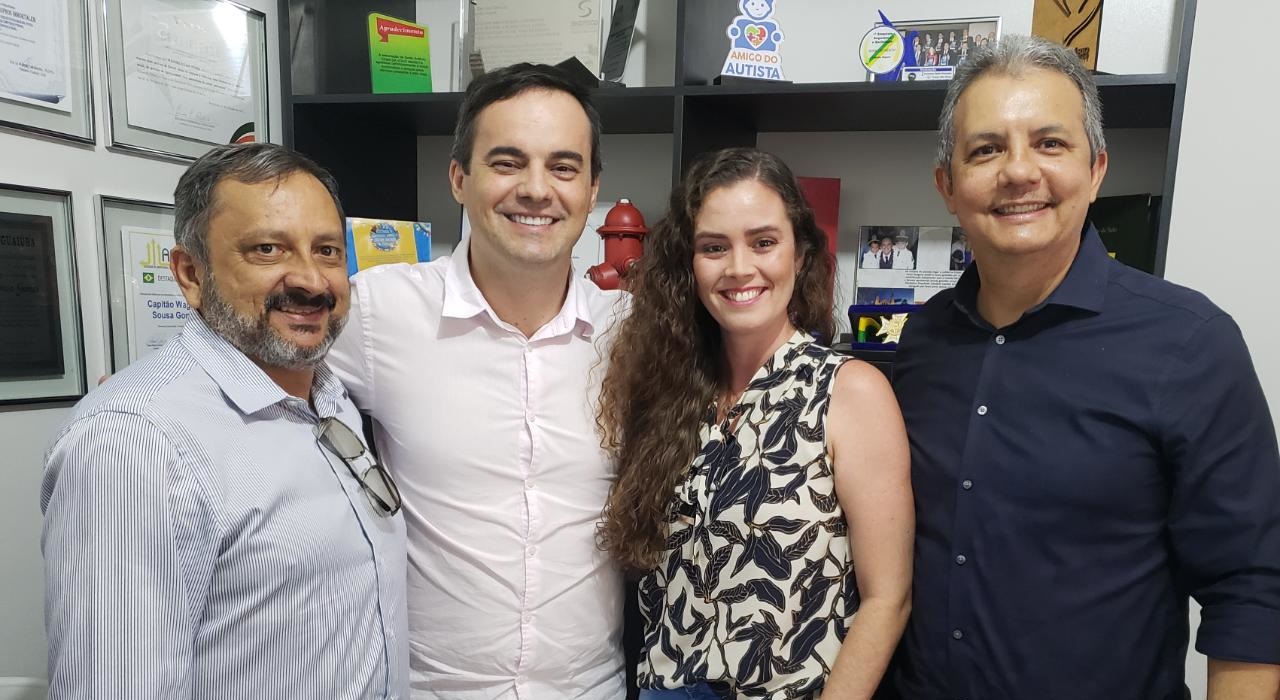 SINTRAJUFE/CE REÚNE-SE COM CAPITÃO WAGNER PARA SOLICITAR APOIO